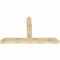 Ekena Millwork Portland Rough Sawn Timber Gable Bracket, Douglas Fir, 72"W x 45"H x 4"D x 6"F, 15/12 Pitch GBW072X45X0406POR00RDF - alternate 3
